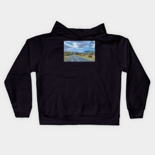 Irish country road 9 Kids Hoodie